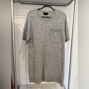 HATCH Heather Gray Knit Sweater Dress